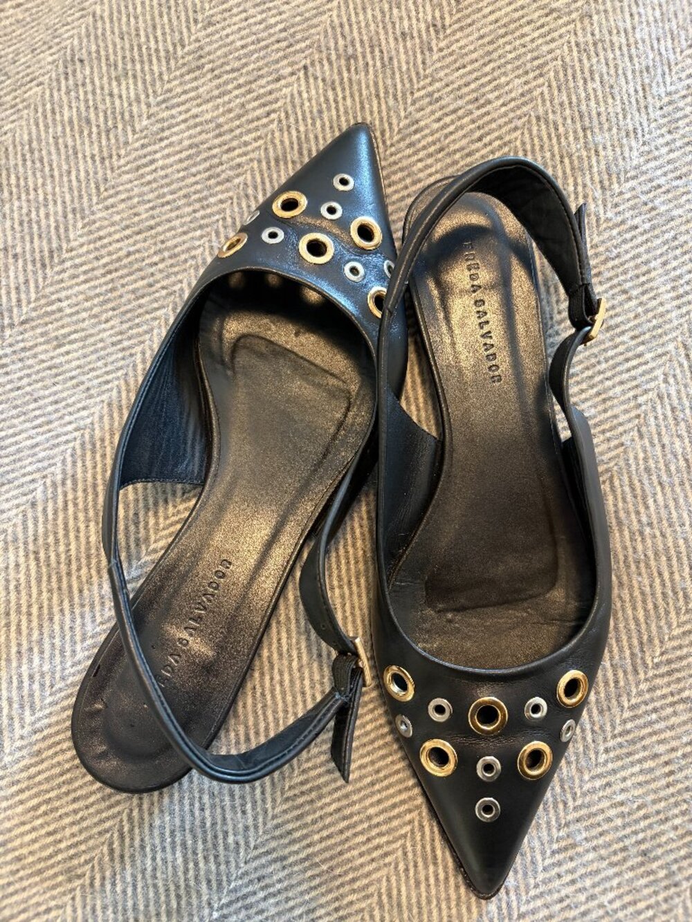 Freda Salvador Marie Slingback Point Flat